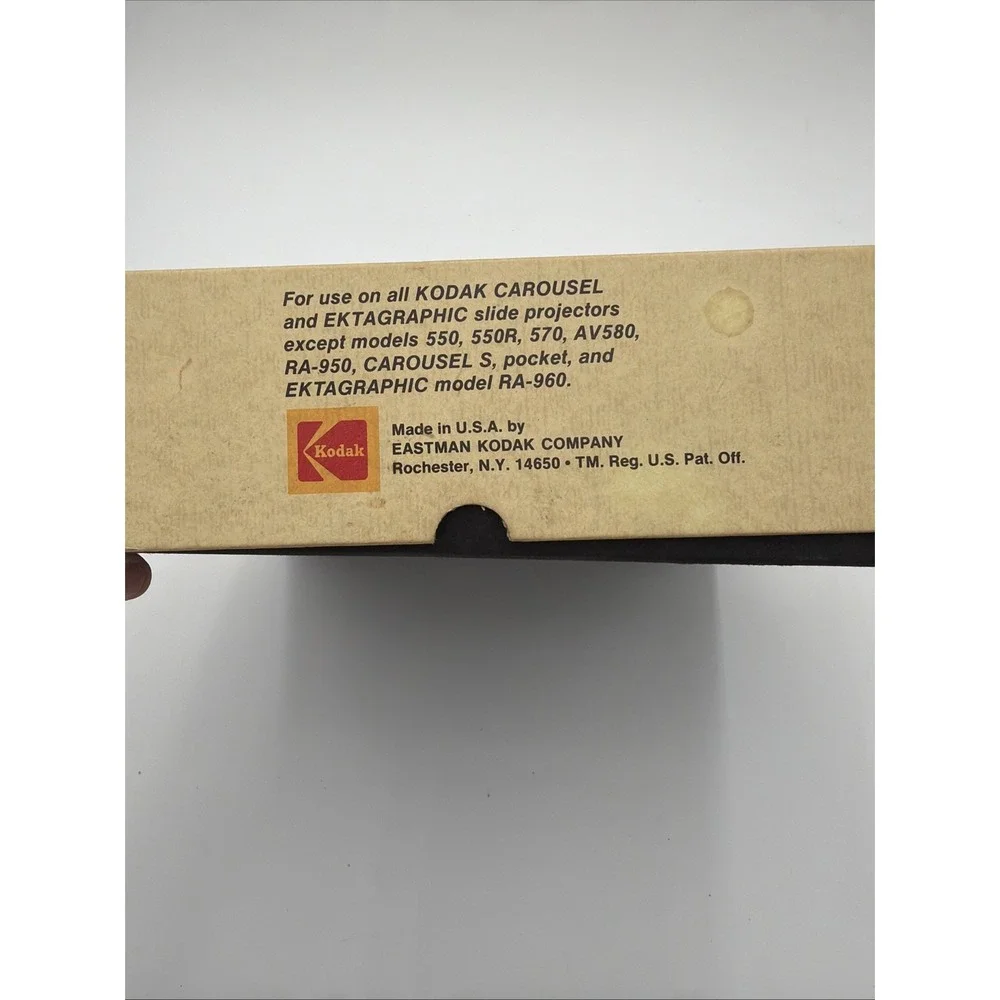 Kodak Carousel 140 Slide Tray Vintage CAT 103 2242‎ with Box and Manuals